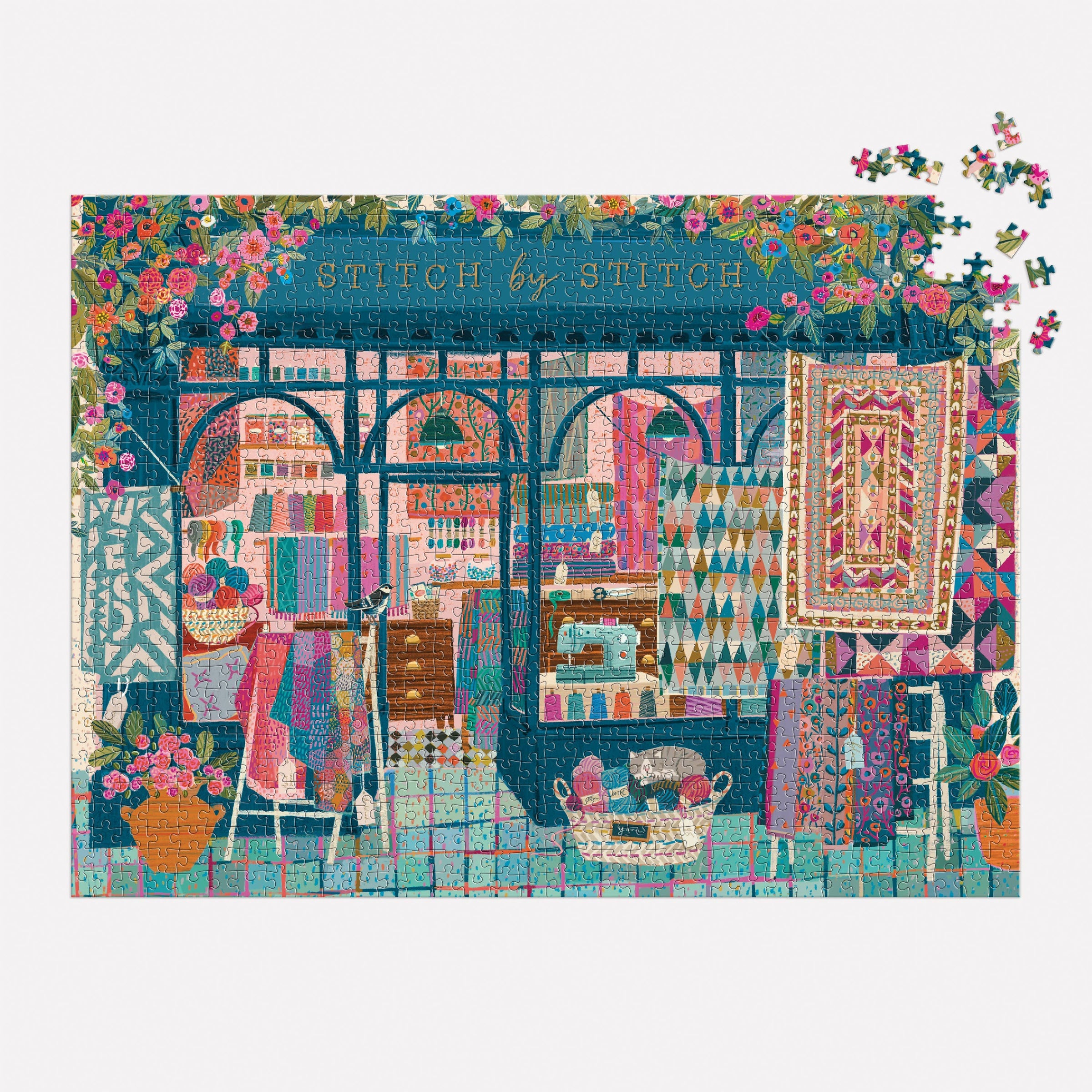 chronicle book stitch by stitch jigsaw puzzle 