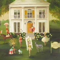 Shaded Stars, The Home For Retired Showgirls ArtPrint 8.5x11 - Janet Hill