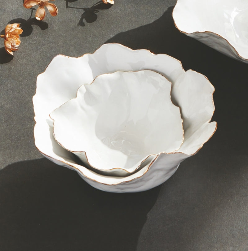 decorative bowls, centerpiece bowls, accent bowls, gold decorative bowls, luxury home decor, decorative storage, elegant bowls napa hoome and garden