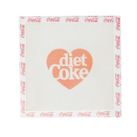 diet coke needlepoint, coca cola licensed needlepoint, heart needlepoint canvas, soda logo needlepoint, handpainted coca cola canvas, diet coke fan gift, pop culture needlepoint, diy coke stitch