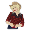 Dolly Parton Rhinestone Sticker