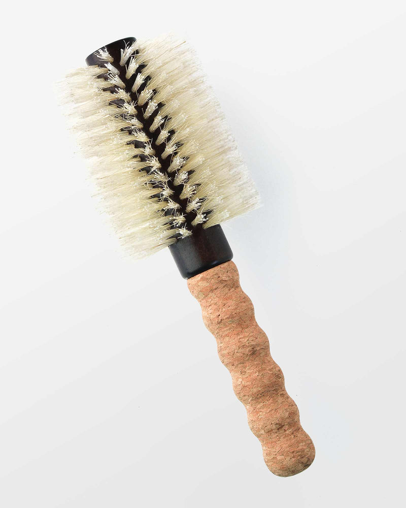 DOMDOM Large Round Boar/Nylon Bristle Brush