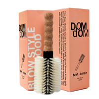 DOMDOM Large Round Boar/Nylon Bristle Brush