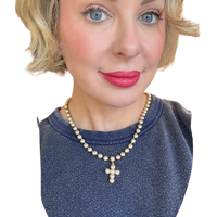 donatella baby necklace pearls tova 