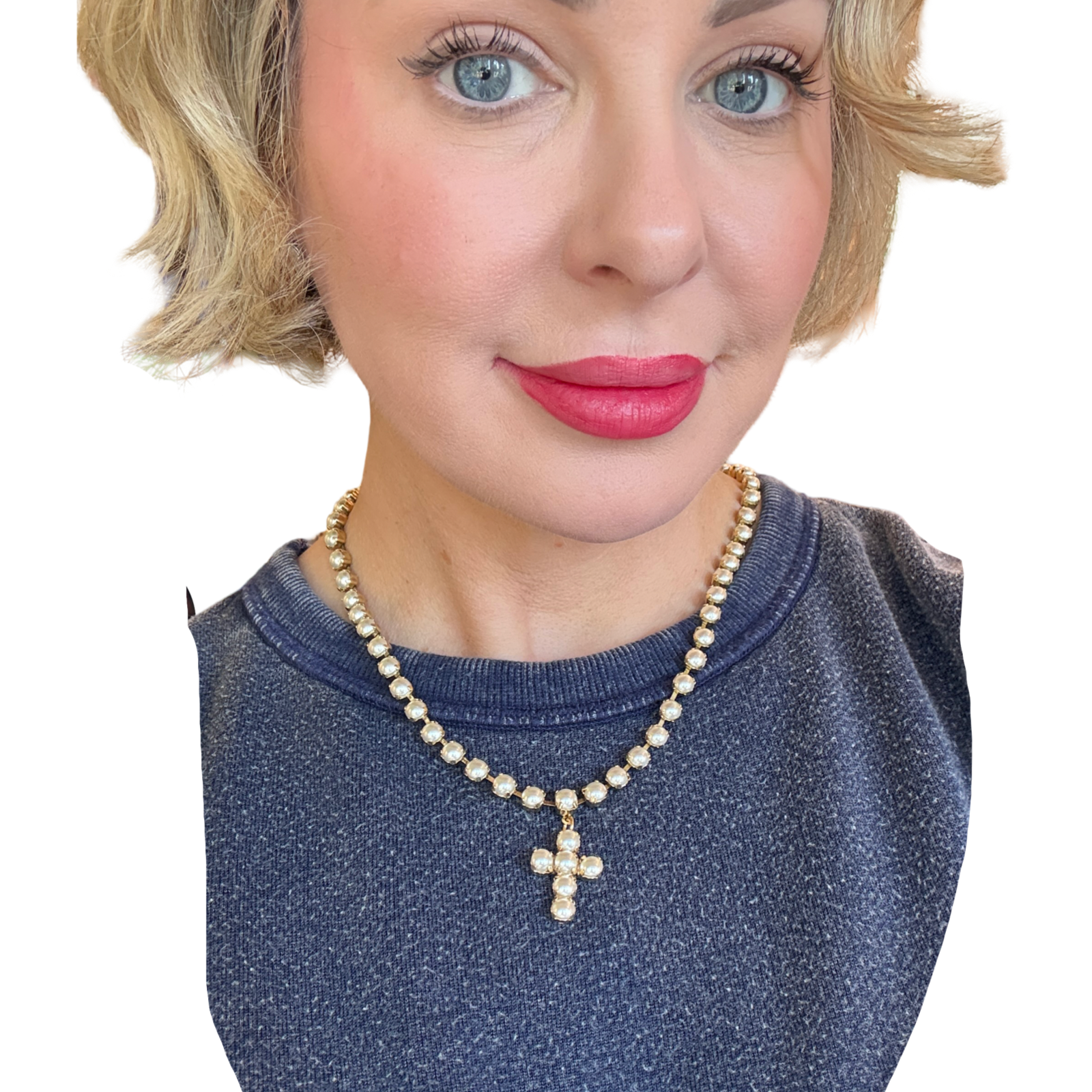 donatella baby necklace pearls tova 