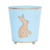 Regency Rabbit Round Cachepot Planter 6: Light Blue