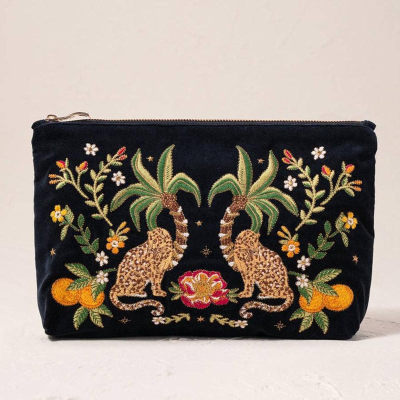 Elizabeth Scarlett London Everyday Pouch Leopard