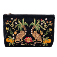 Elizabeth Scarlett London Everyday Pouch Leopard