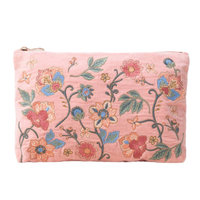 Elizabeth Scarlett London Everyday Pouch botanical pink 