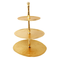 Gold 3 tier table display