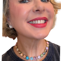 fairy dust sofia necklace swarovski tova choker necklace 