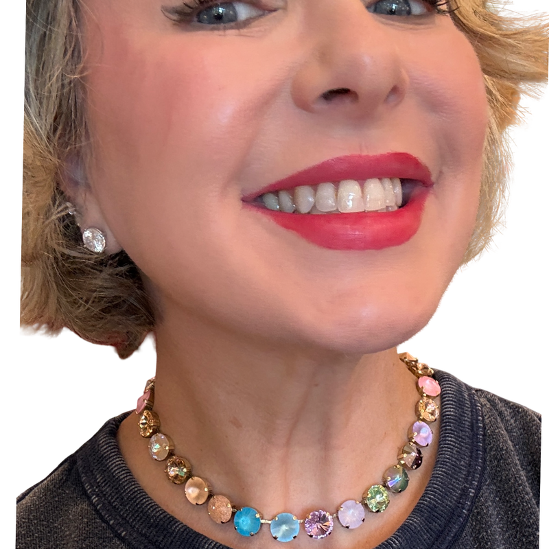 fairy dust sofia necklace swarovski tova choker necklace 