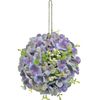 faux purple lavender hydrangea ball real touch flower