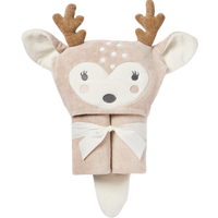 fawn elegant baby hooded bath towel