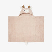 fawn elegant baby hooded bath towel