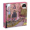 floral NYC puzzle, Blooming Streets puzzle, Galison 500 piece puzzle, illustrated city puzzle, springtime puzzle, urban floral puzzle, New York jigsaw, puzzle gift for adults, eco-friendly puzzle, scenic street puzzle