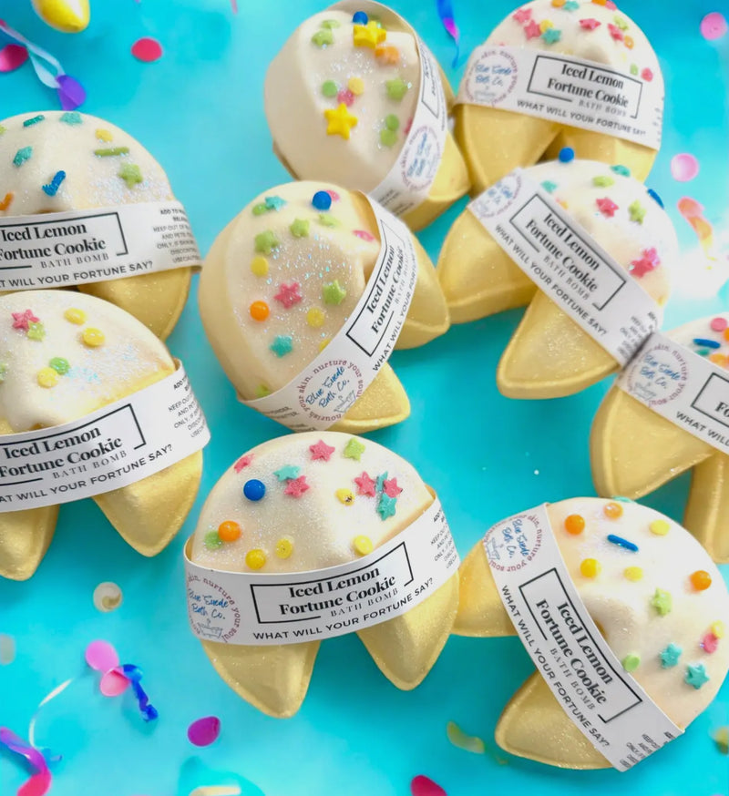 Iced Fortune Cookie Bath Bomb