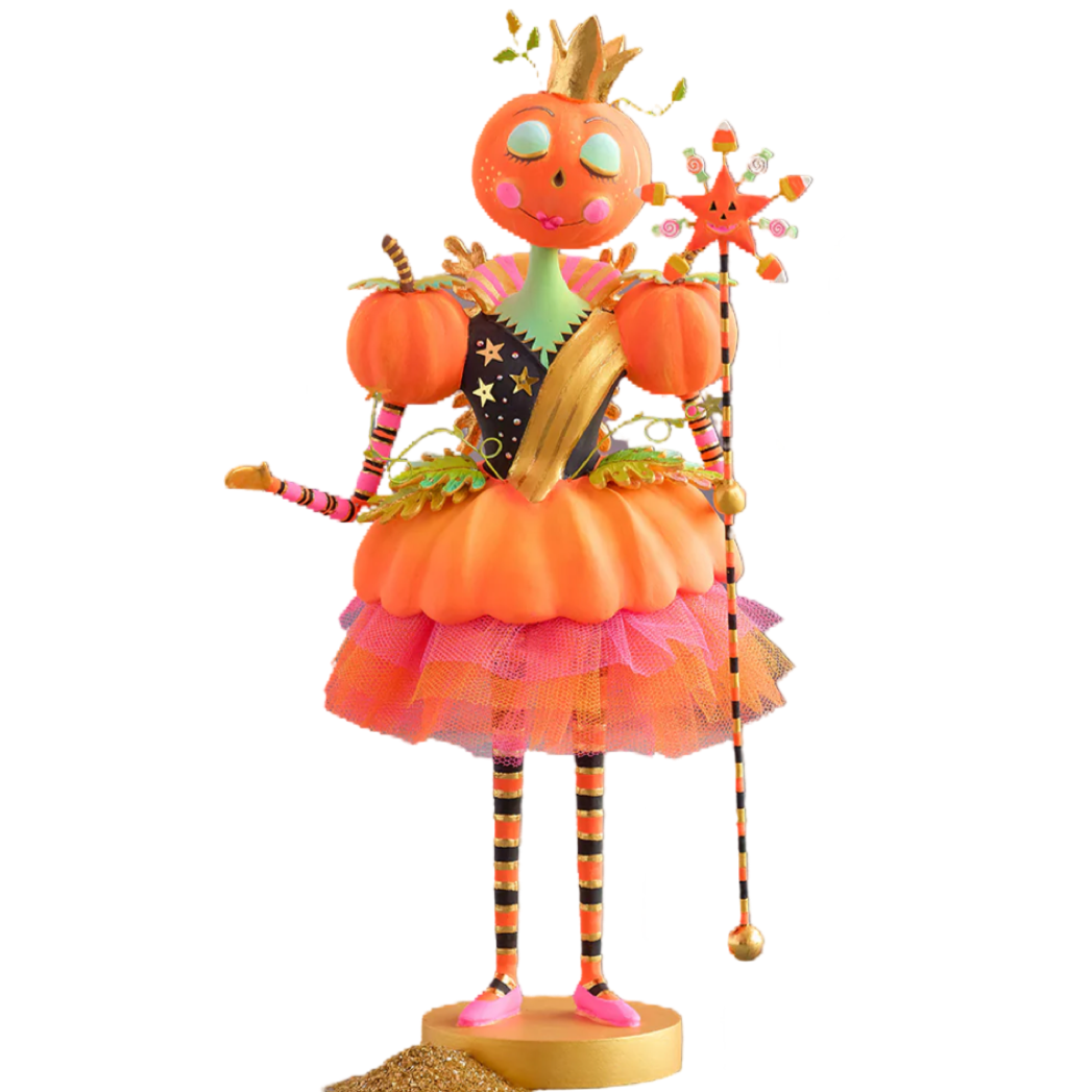 glittterville fairy gourdmother queen pumpkin halloween decor 