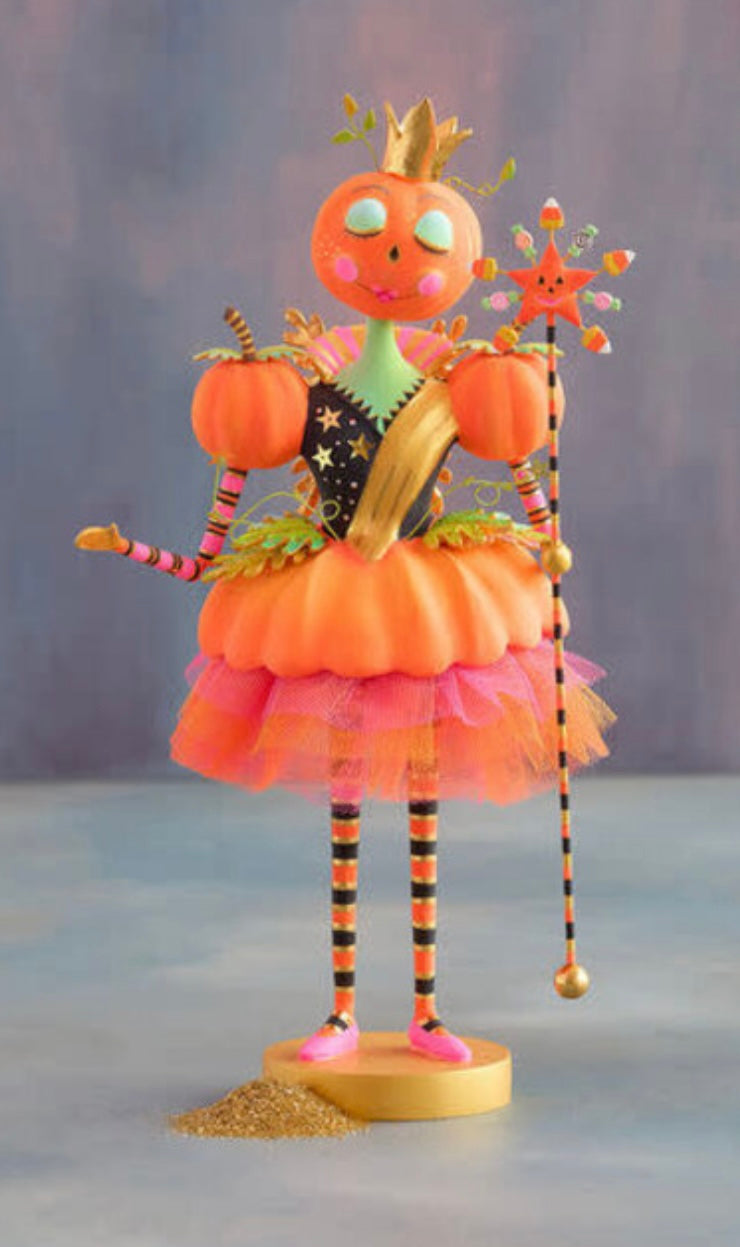 glittterville fairy gourdmother queen pumpkin halloween decor 