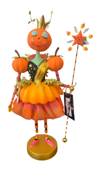 glittterville fairy gourdmother queen pumpkin halloween decor 