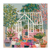 greenhouse puzzle, garden puzzle, Galison puzzle, 500 piece jigsaw, plant lover gift, colorful garden puzzle, USA made puzzle, recycled paper puzzle, puzzle for adults, floral puzzle