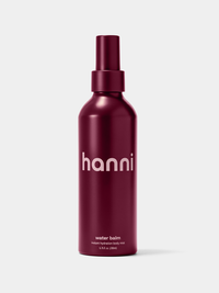 hanni water balm, spray-on body moisturizer, lightweight lotion alternative, fast absorbing body spray, natural mosquito repellent spray, water-based body mist, quick dry moisturizer, multitasking body balm, hanni skincare mist, hydrating bug repellent