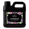 Black bottle of Honestly Margo Goddess Luxe Laundry Wash on a white background