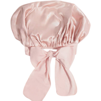 kitsch adjustable oversized satin hair bonnet