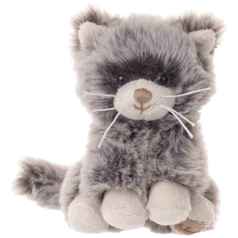 kitty bag charm, plush cat keychain, Bukowski bear charm, Swedish stuffed animal, small plush charm, soft cat keyring, cute kitty accessory, gift for cat lover, mini plush toy, backpack charm