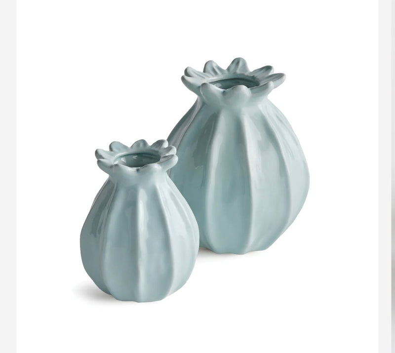 Lavinia Bud Vases - Set of 2 Blue