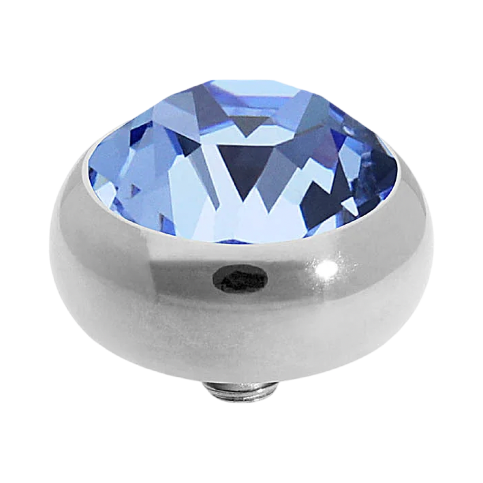 light sapphire sesto qudo swarovski crystal topper
