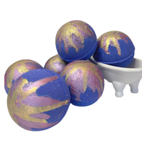 Purple Velvet Indulgence Round Bath Bomb