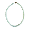 margarita jade gemstone necklace, green beaded necklace, handmade Charleston jewelry, 17 inch layering necklace, gold clasp gemstone necklace, charm-ready beaded necklace, candy necklace jade green, everyday gemstone necklace, artisan gemstone jewelry, bold green layering necklace

