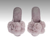memoi lavender pompom house shoes bedroom slippers