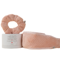 Pink Volo Hero Perfect Pair Scrunchie and Headband Set