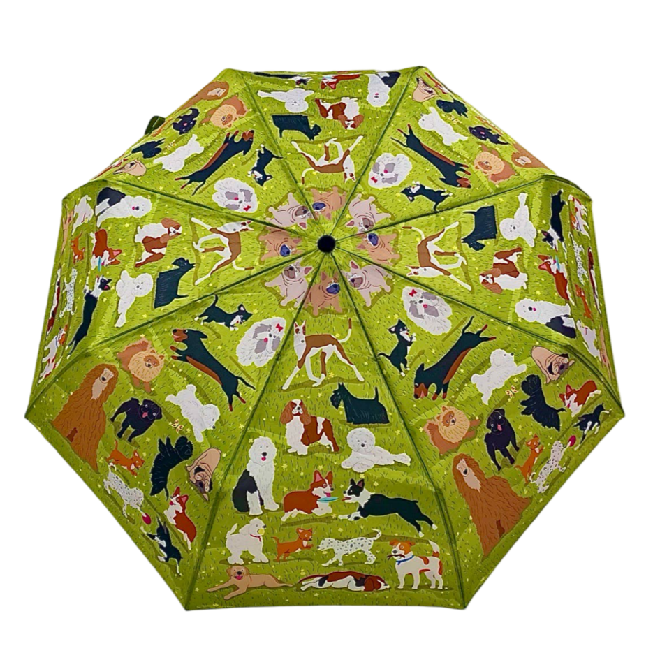 naked decor dog park lover umbrella