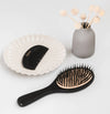 no shampoo hair brush, brush for oily hair, boar bristle brush, dry hair brushing, scalp detox brush, reduce hair oil, hairbrush for buildup, extend wash days, natural oil distribution brush
