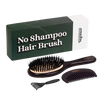 no shampoo hair brush, brush for oily hair, boar bristle brush, dry hair brushing, scalp detox brush, reduce hair oil, hairbrush for buildup, extend wash days, natural oil distribution brush