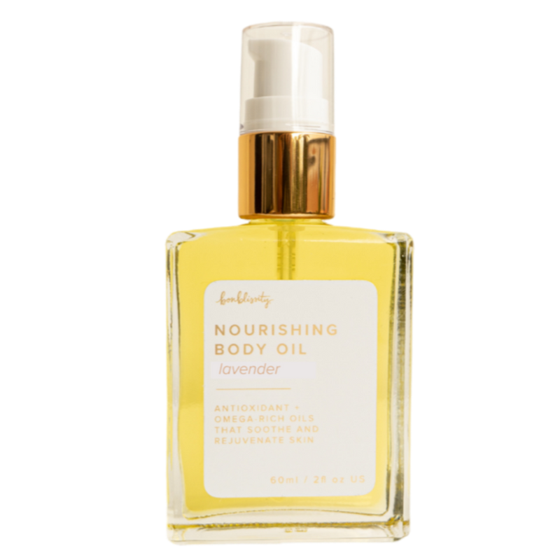 Bonblissity Nourishing Body Oil Lavender