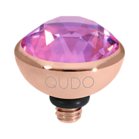 orchid violet ignite qudo rose gold top swarovski crystal interchangeable 