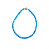 periwinkle gemstone necklace, blue candy necklace, handmade beaded necklace Charleston, 17 inch charm-ready necklace, gold clasp gemstone necklace, periwinkle blue layering necklace, artisan gemstone jewelry, pastel beaded necklace, charm necklace gold clasp, candy-inspired necklace