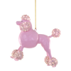 Cody Foster Pink poodle Christmas Ornament