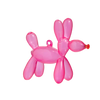 Pink Balloon Dog Ornament