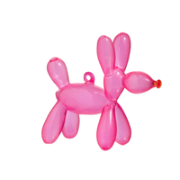 Pink Balloon Dog Ornament