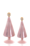 Pleated Pink Tree Set 2