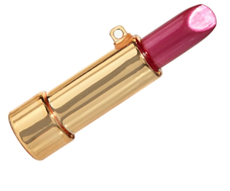 Pink Lipstick Ornament