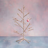 24” Pink Sparkle Ornament Display Tree