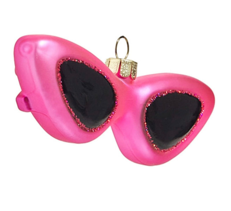 Retro Pink Sunglasses Ornament