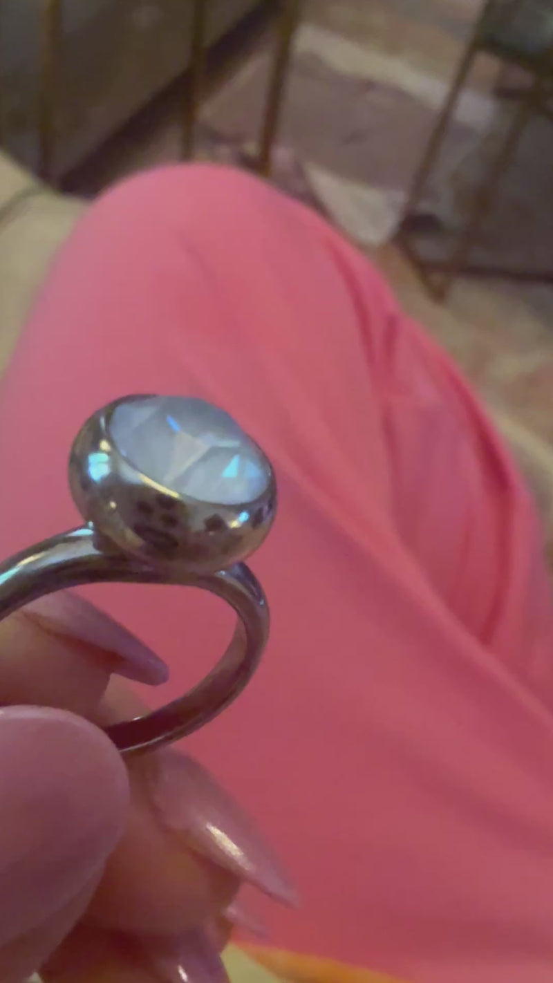 sesto swarovski crystal crystal blue ignite 