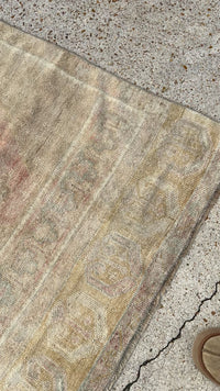 vintage turkish runner, neutral turkish rug, blush and beige runner, faded medallion rug, turkish hallway rug, antique runner, vintage rug mississippi, boho rug, entryway runner, handmade turkish rug, soft color rug, vintage home decor